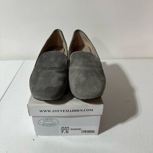 Steve Madden Grey Suede Women's Flats